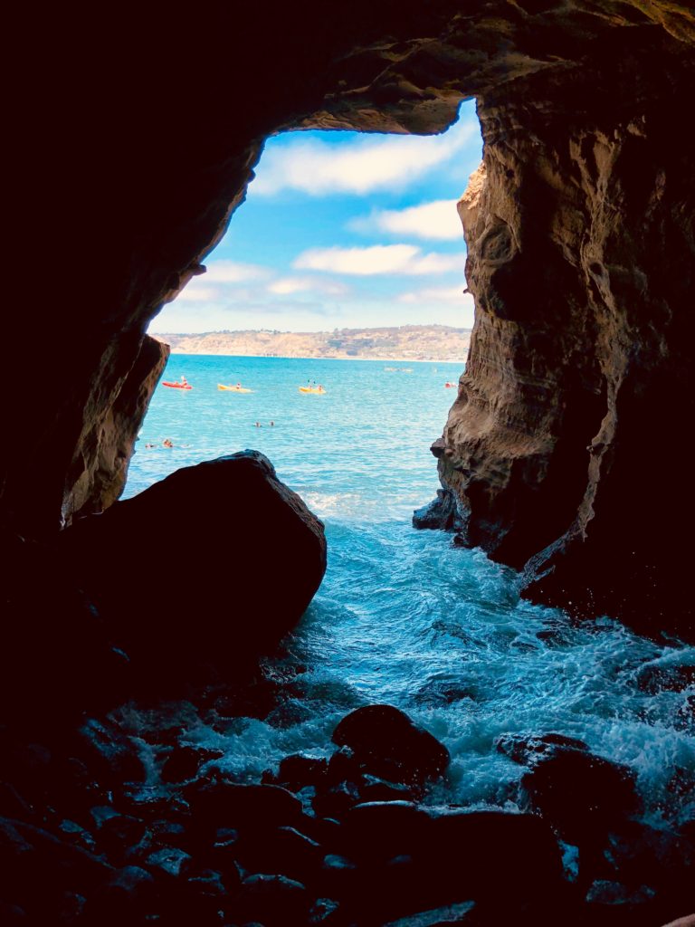 View from Sunny Jim's Cave in La Jolla