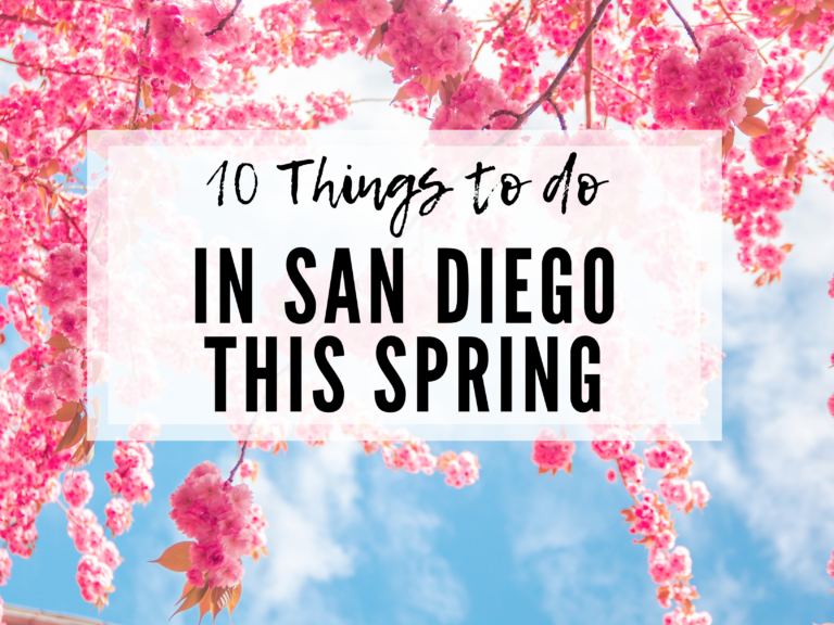 10 THINGS TO DO IN SAN DIEGO IN THE SPRING