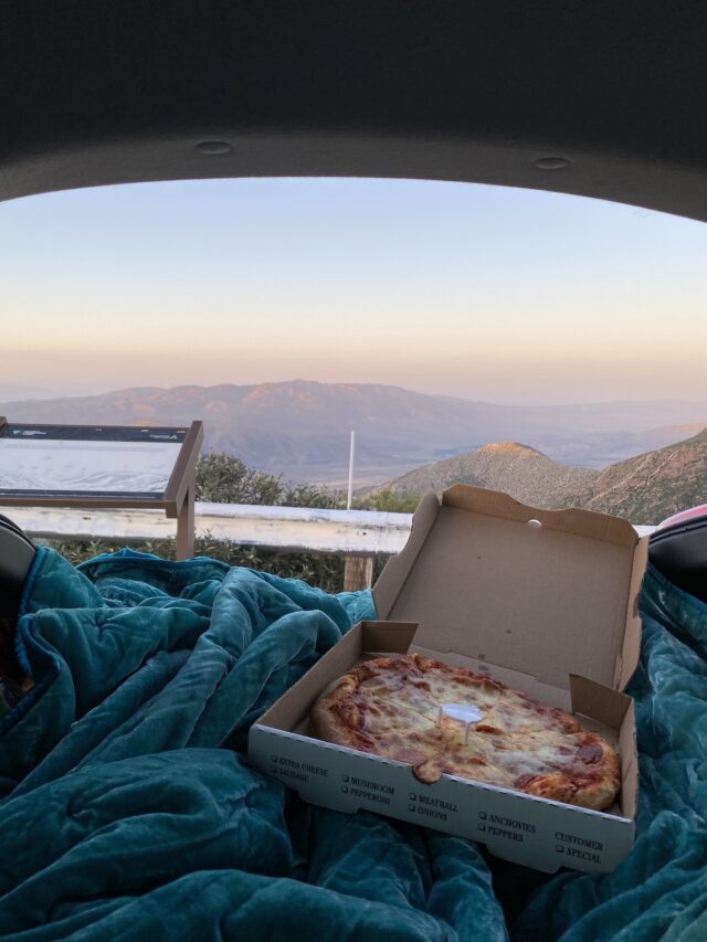 San Diego Car camping on Sunrise HWY