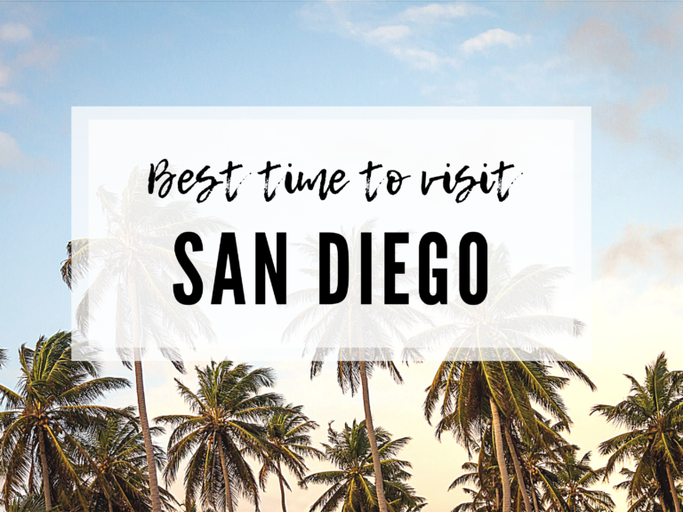 BEST TIME TO VISIT SAN DIEGO