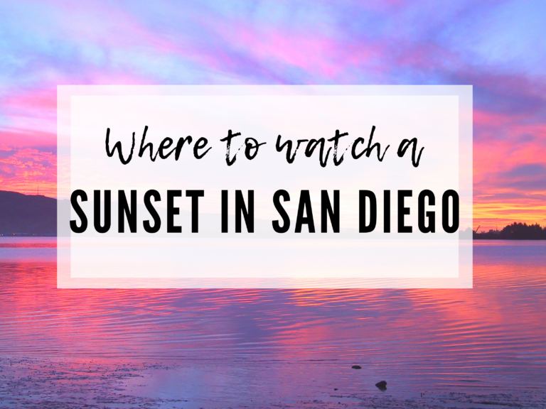 BEST SUNSET SPOTS IN SAN DIEGO