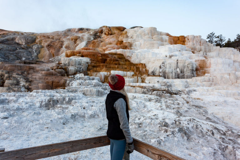 HOW TO GET MAMMOTH HOT SPRINGS ALL TO YOURSELF (YELLOWSTONE NATIONAL PARK)