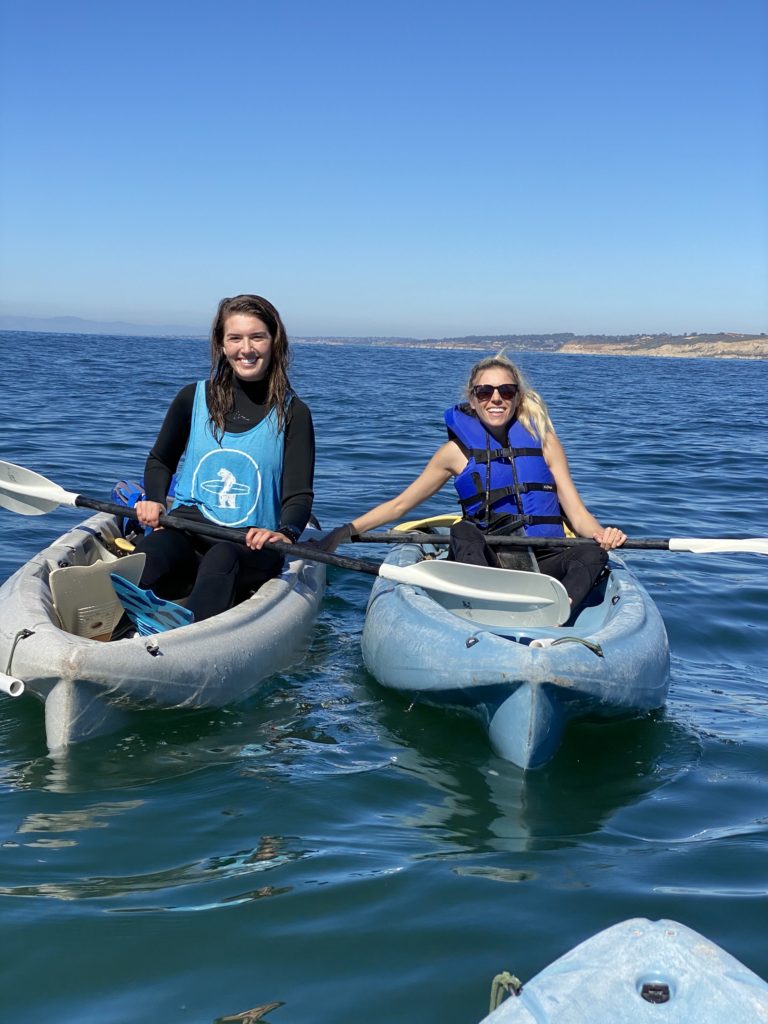 Kayaking with everyday California