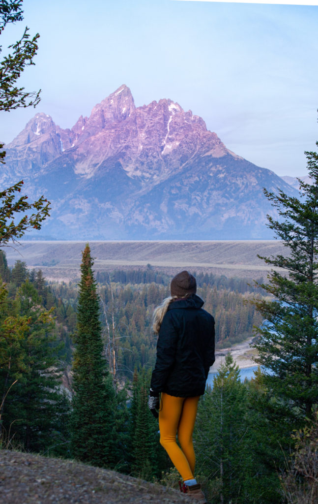 Sunrise in the Grand Tetons