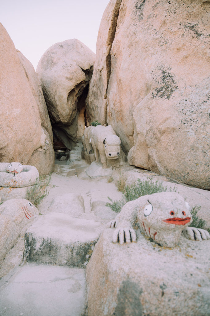 Rocks at Boulder Park in Jacumba