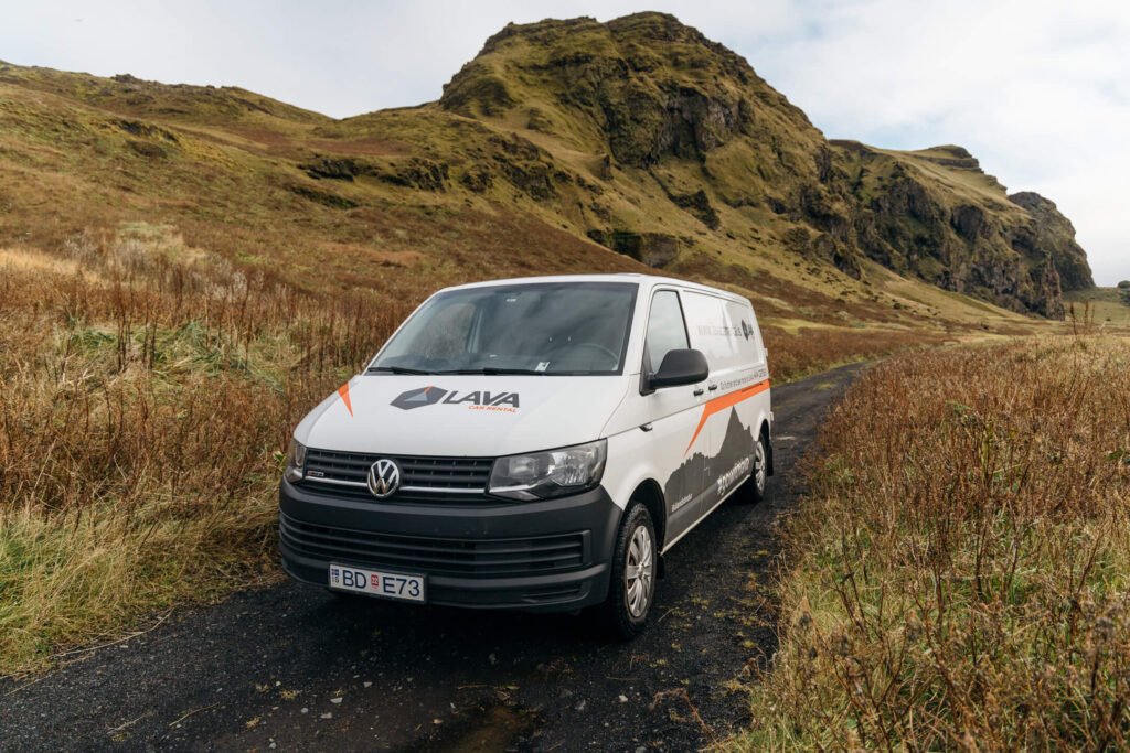 LAVA car rental campervan in Iceland