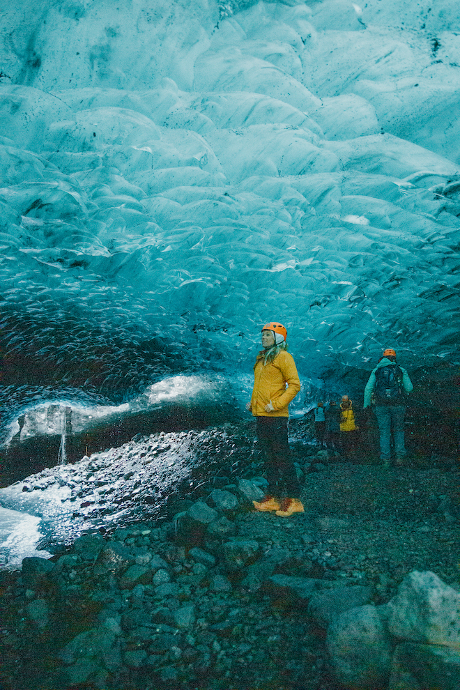 Ice cave in Iceland which is a must add activity to your Iceland Itinerary