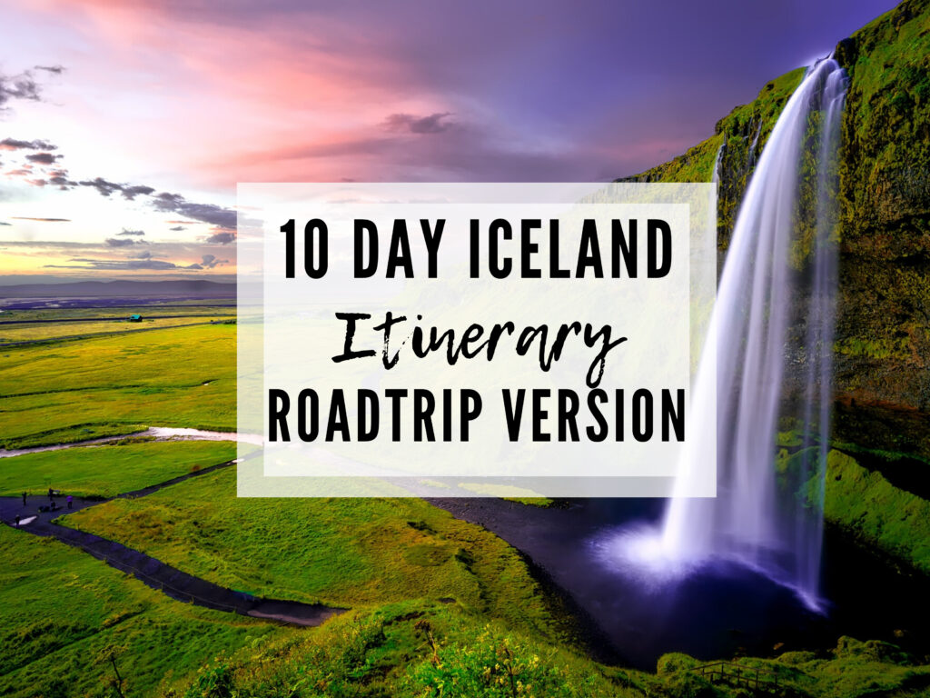 road trip itinerary for iceland