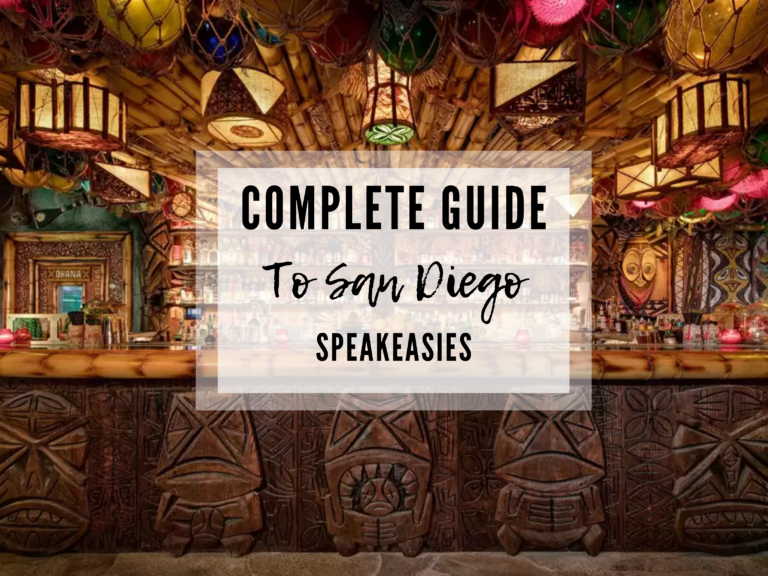 Complete Guide to San Diego Speakeasies
