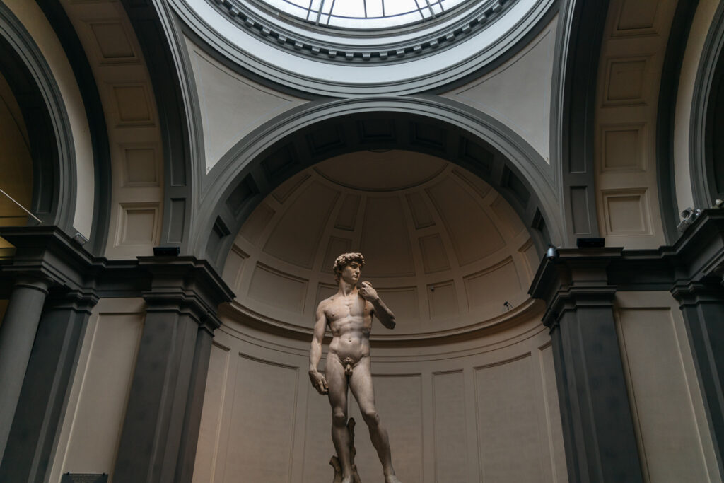 David statue in Florence, Italy