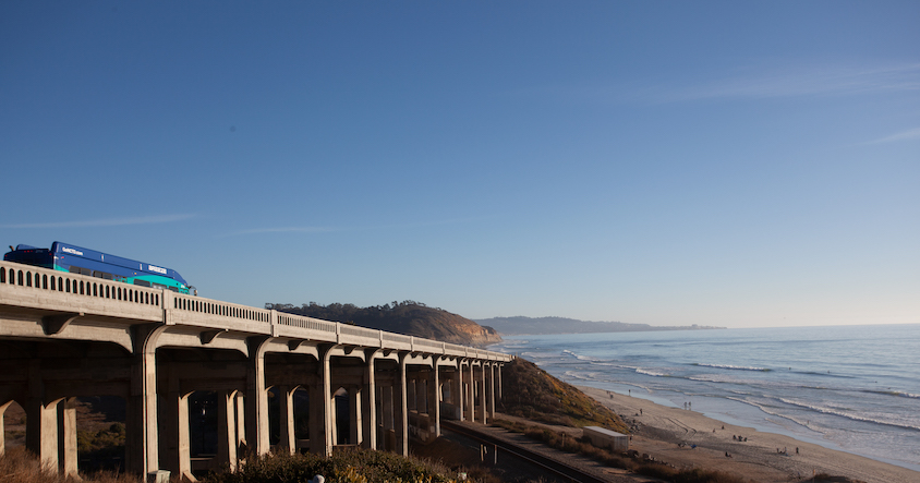 Torrey Pines beach view