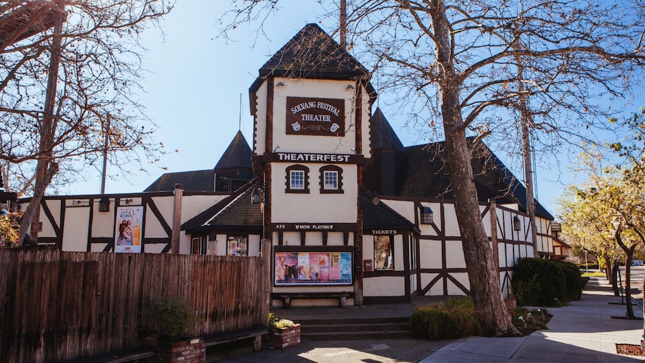 Downtown Solvang building