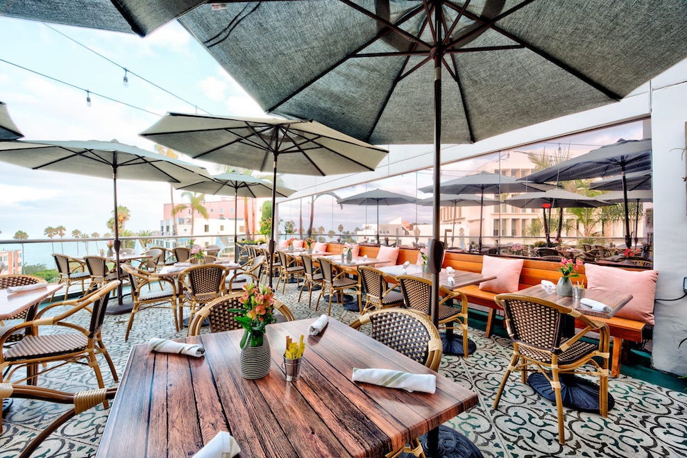 Patio on Cody's La Jolla
