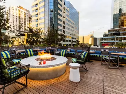 Rooftop views of the Topside Terrace Kitchen