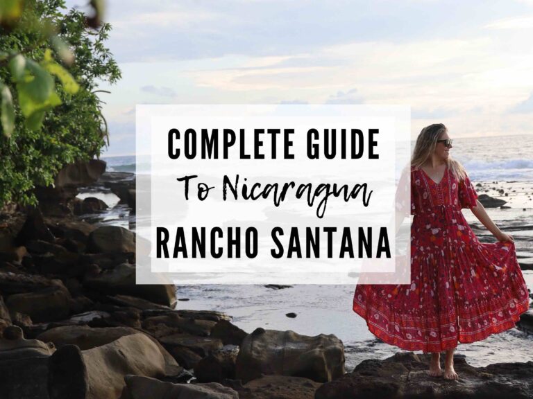 THE PERFECT ONE-WEEK NICARAGUA ITINERARY: AT RANCHO SANTANA NICARAGUA