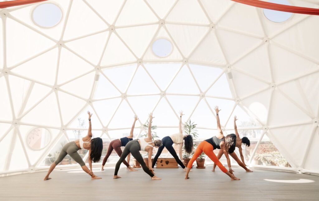 yoga at trilogy sanctuary in san diego