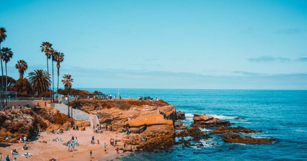 La Jolla Shores beach in San Diego