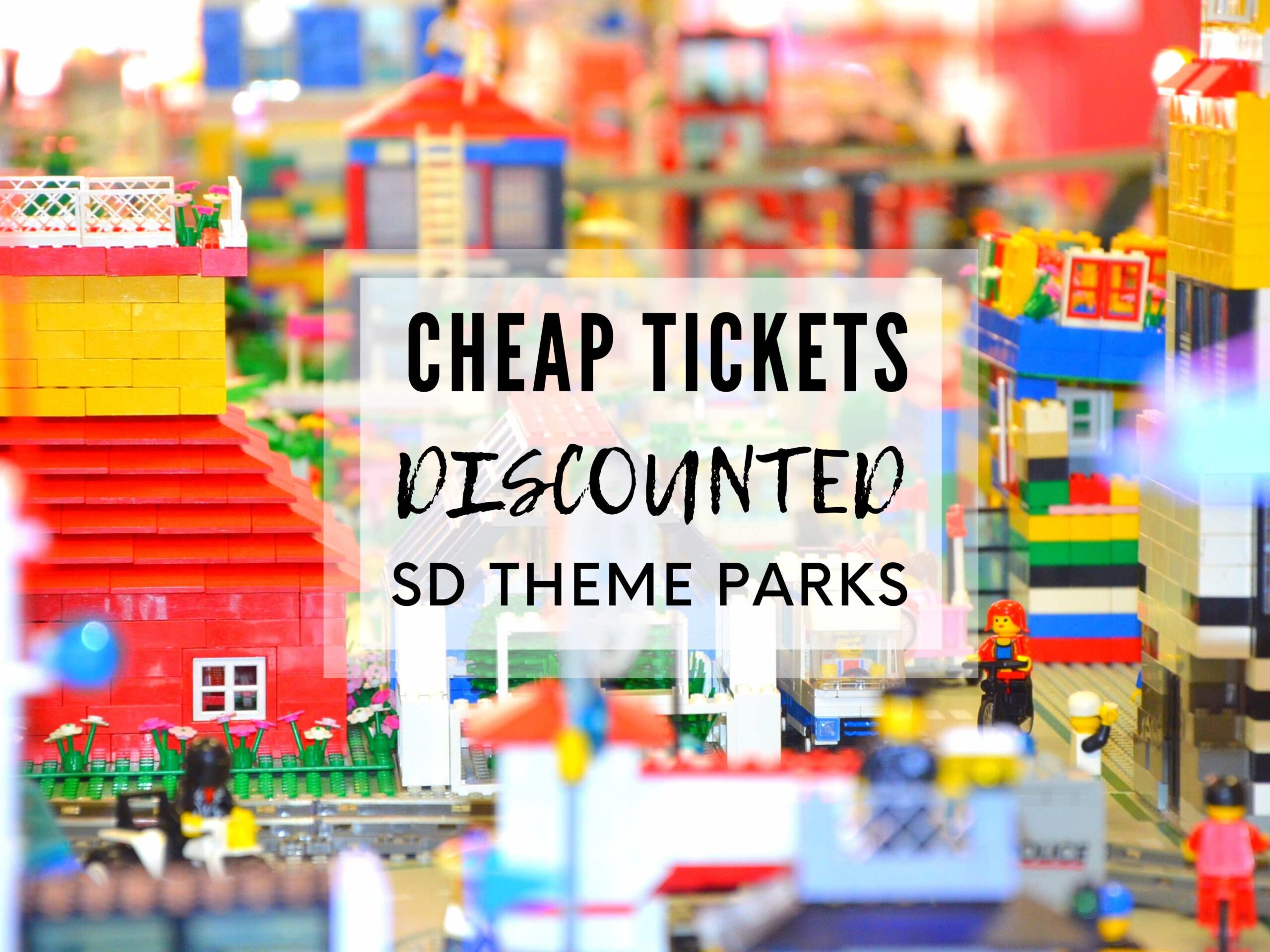 How to get discount tickets for theme parks in California